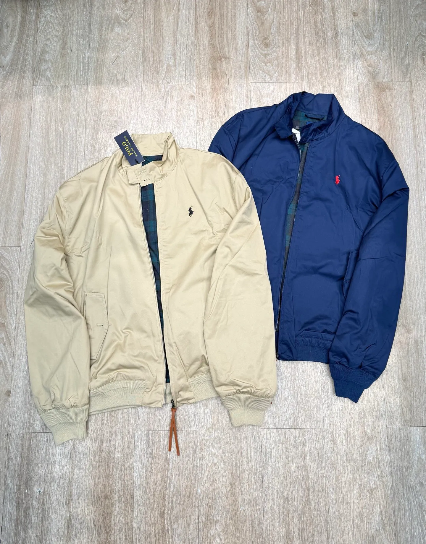 P350 Ralph Lauren American high-end brand new jacket in stock. Focus on quality and compare at will. Welcome to compare details and price. Size: S M L XL Color: Navy Khaki